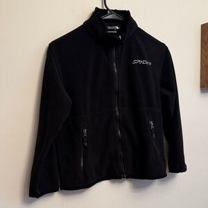 Spyder girls fleece Black Full-Zip Jacket